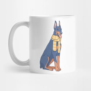 Cozy Doberman Pinscher Mug